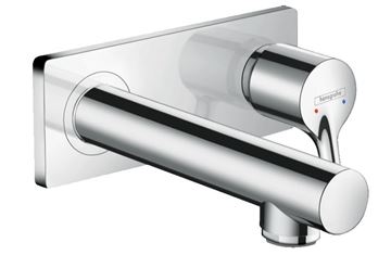 HANSGROHE TALIS S umývadlová podomietková batéria, s odtokovou súpravou, EcoSmart, chróm