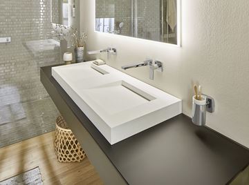 HANSGROHE METROPOL umývadlová podomietková batéria, s odtokovou súpravou, EcoSmart, chróm 32526000 Obrázek - fotka