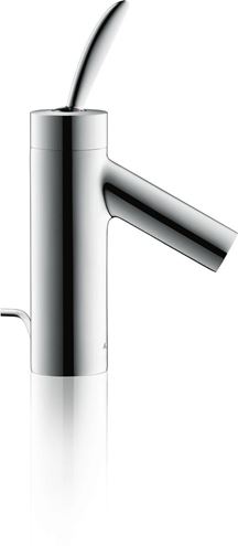 AXOR STARCK CLASSIC umývadlová stojanková batéria, s odtokovou súpravou, EcoSmart, chróm 10010000 Obrázek - fotka