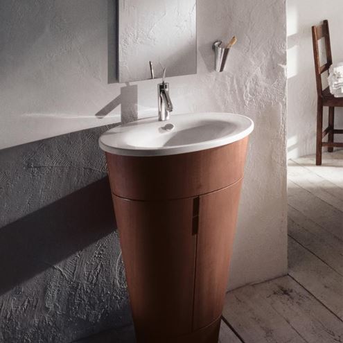 AXOR STARCK CLASSIC umývadlová stojanková batéria, s odtokovou súpravou, EcoSmart, chróm 10018000 Obrázek - fotka
