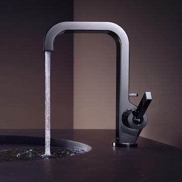 AXOR CITTERIO umývadlová stojanková batéria, s odtokovou súpravou, EcoSmart, chróm 39034000 Obrázek - fotka