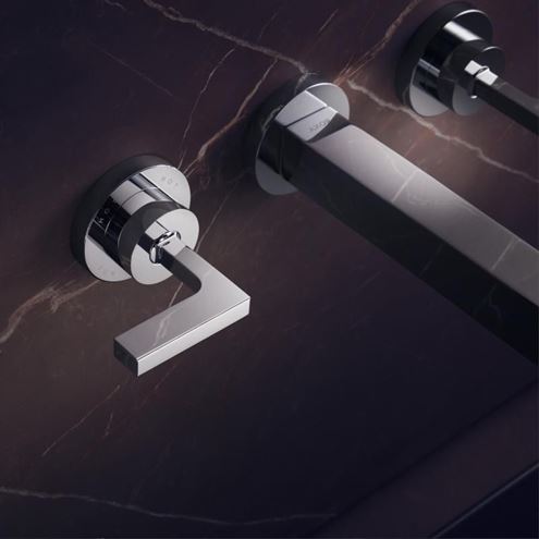 AXOR CITTERIO umývadlová podomietková batéria, s odtokovou súpravou, EcoSmart, chróm 39147000 Obrázek - fotka