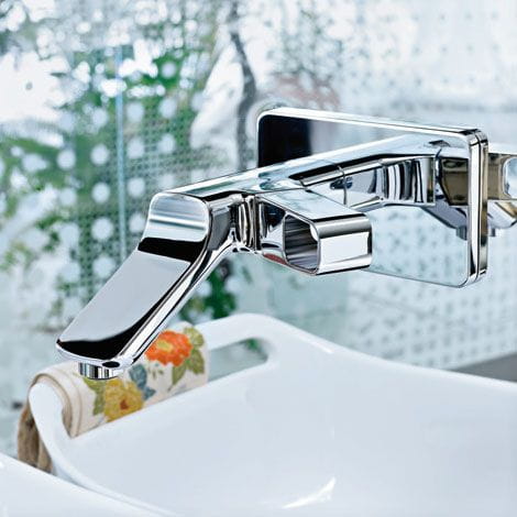AXOR URQUIOLA umývadlová podomietková batéria, s odtokovou súpravou, EcoSmart, chróm 11026000 Obrázek - fotka