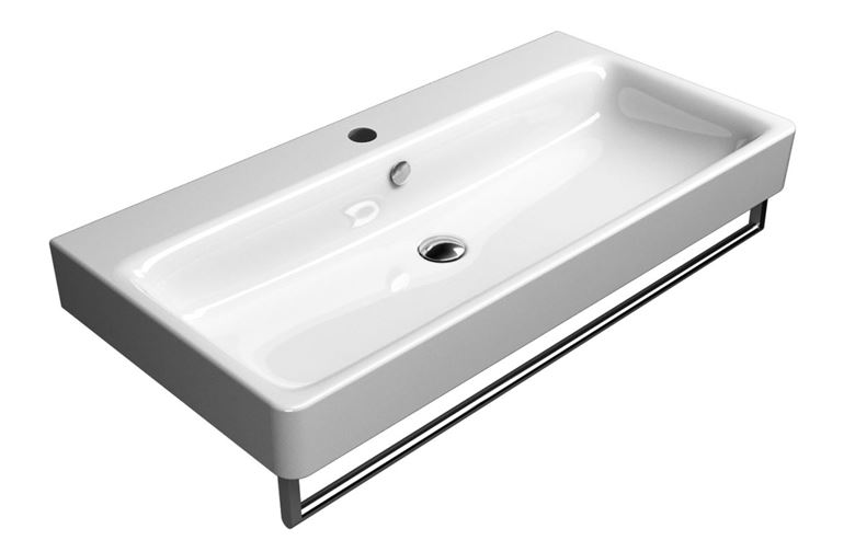 CONCEPT 300 umývadlo 100 cm, s 1 otvorom pre batériu a prepadom, concept clean PLUS 100CO300N Obrázek - fotka