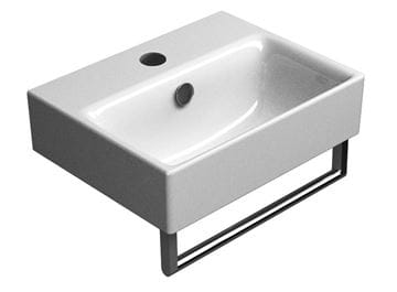 CONCEPT 300 umývadlo 40 cm, s otvorom pre batériu a prepadom, concept clean PLUS 40CO300N Obrázek - fotka
