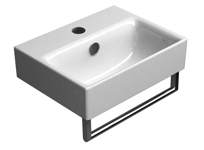 CONCEPT 300 umývadlo 40 cm, s otvorom pre batériu a prepadom, concept clean PLUS 40CO300N Obrázek - fotka