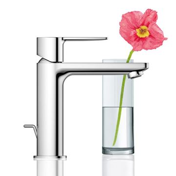 GROHE LINEARE umývadlová stojanková batéria, s odtokovou súpravou, chróm 32114001 Obrázek - fotka