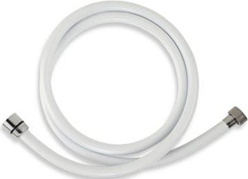 NOVASERVIS sprchová hadica 1500 mm, hladká, plast, biela
