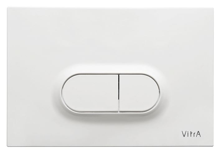 VITRA LOOP O ovládacie tlačidlo pre dve splachovania, plast, lesklá biela 740-0500 Obrázek - Hlavní obrázek