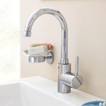 GROHE CONCETTO umývadlová stojanková batéria, s odtokovou súpravou, chróm 32629002 Obrázek - fotka