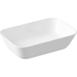 VITRA GEO umývadlová misa 59,5 cm, bez prepadu, brúsená, VitrAhygiene