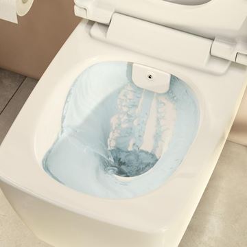 VITRA METROPOLE sprchovacie WC so sedadlom, Rimless 7672B003-1687 Obrázek - fotka
