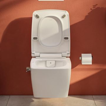 VITRA METROPOLE sprchovacie WC so sedadlom, Rimless 7672B003-1687 Obrázek - fotka