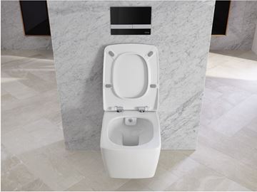 VITRA METROPOLE sprchovacie WC so sedadlom, Rimless 7672B003-1687 Obrázek - fotka