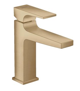 HANSGROHE METROPOL umývadlová stojanková batéria, s odtokovou súpravou, EcoSmart, brúsený bronz