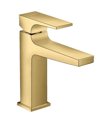 HANSGROHE METROPOL umývadlová stojanková batéria, s odtokovou súpravou, EcoSmart, leštené zlato 32507990 Obrázek - Hlavní obrázek