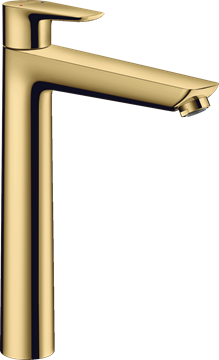 HANSGROHE TALIS E umývadlová stojanková batéria, EcoSmart, zlatá
