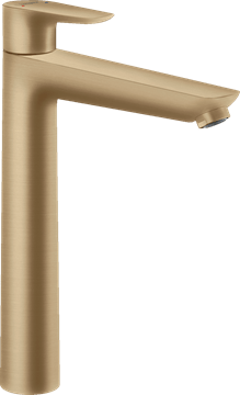 HANSGROHE TALIS E umývadlová stojanková batéria, EcoSmart, brúsený bronz