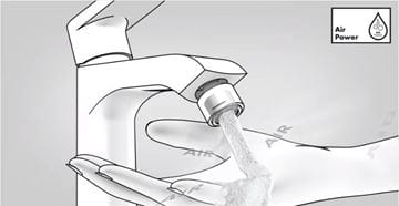 HANSGROHE TALIS E umývadlová stojanková batéria, EcoSmart, brúsený bronz 71717140 Obrázek - fotka