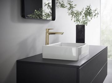HANSGROHE TALIS E umývadlová stojanková batéria, EcoSmart, brúsený bronz 71717140 Obrázek - fotka