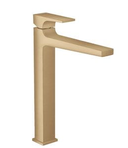 HANSGROHE METROPOL umývadlová stojanková batéria, s odtokovou súpravou, EcoSmart, brúsený bronz