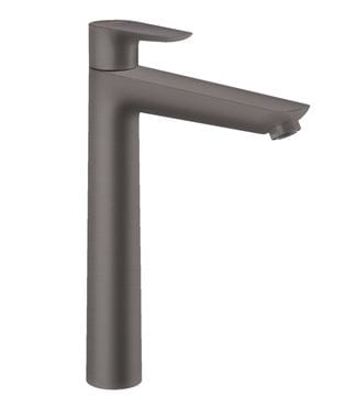 HANSGROHE TALIS E umývadlová stojanková batéria, EcoSmart, kartáčovaný čierny chróm