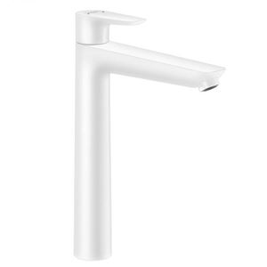 HANSGROHE TALIS E umývadlová stojanková batéria, EcoSmart, matná biela