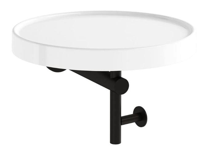 VITRA ARCHIPLAN polica 300 mm, nástenná, keramika, čierna A44006 Obrázek - Hlavní obrázek