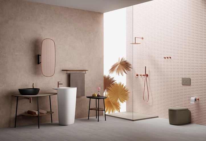 VITRA ORIGIN držiak toaletného papiera, nástenný, meď A4488726 Obrázek - fotka