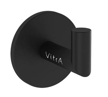 VITRA ORIGIN háčik na uterák, čierna