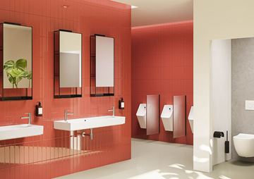 VITRA ARCHIPLAN zrkadlo 60,5x100 cm, s 3 poličkami 66609 Obrázek - fotka