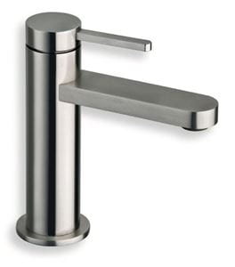 CRISTINA UNIX umývadlová stojanková batéria, s odtokovou súpravou, brushed stainless steel