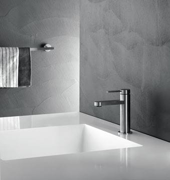 CRISTINA UNIX umývadlová stojanková batéria, s odtokovou súpravou, brushed stainless steel CRIUX22028 Obrázek - fotka