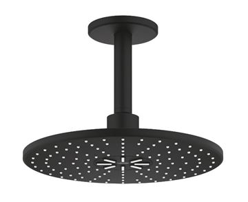 GROHE RAINSHOWER SMARTACTIVE 310 horná sprcha pr. 310 mm, 2 prúdy, s ramenom, phantom black 22124KF0 Obrázek - fotka