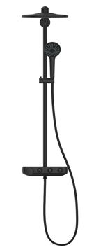 GROHE EUPHORIA SMARTCONTROL SYSTEM 310 DUO sprchový set s termostatickou batériou, horná sprcha, ručná sprcha s 3 prúdmi, tyč, hadica, phantom black 22120KF0 Obrázek - fotka