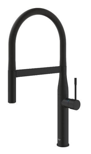 GROHE ESSENCE NEW drezová batéria, s flexi ramienkom a sprškou, phantom black 30503KF0 Obrázek - Hlavní obrázek