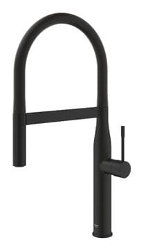 GROHE ESSENCE NEW drezová batéria, s flexi ramienkom a sprškou, phantom black