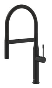 GROHE ESSENCE NEW drezová batéria, s flexi ramienkom a sprškou, phantom black
