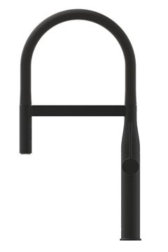 GROHE ESSENCE NEW drezová batéria, s flexi ramienkom a sprškou, phantom black 30503KF0 Obrázek - fotka