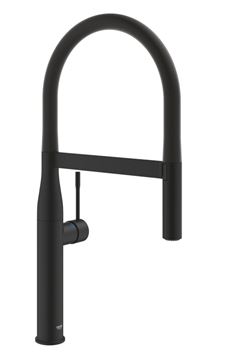 GROHE ESSENCE NEW drezová batéria, s flexi ramienkom a sprškou, phantom black 30503KF0 Obrázek - fotka