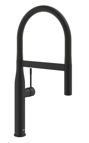 GROHE ESSENCE NEW drezová batéria, s flexi ramienkom a sprškou, phantom black 30503KF0 Obrázek - fotka