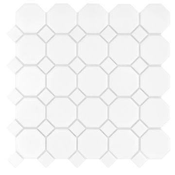 DUNIN ARABESCO mozaika 29,5x29,5(5,5x5,5, 2,3x2,3)cm, mat, white