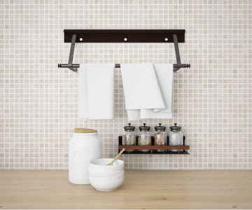 DUNIN TRAVERTINE + EMPERADOR mozaika 30,5x30,5(1,5x1,5)cm, lesk, beige TRAVER. WHITE 15   Obrázek - fotka