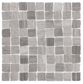 DUNIN WOODSTONE mozaika 30,5x30,5(3,2x3,2)cm, mat, grey