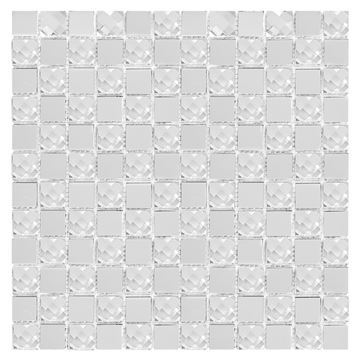 DUNIN VITRUM mozaika 30x30(2,5x2,5)cm, strieborná/zrkadlo