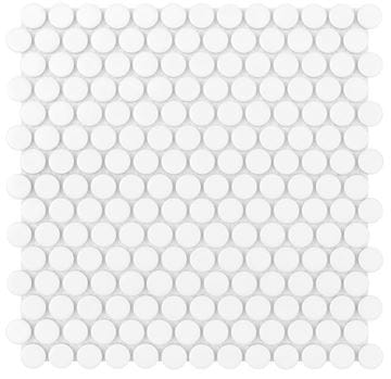 DUNIN PENNY & TWIG mozaika 27,2x27,4(pr.1,9)cm, mat, white