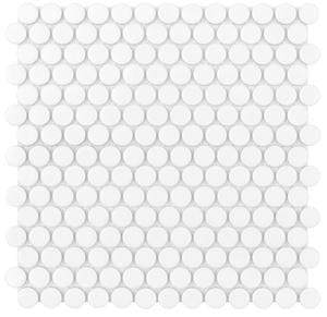 DUNIN PENNY & TWIG mozaika 27,2x27,4(pr.1,9)cm, mat, white