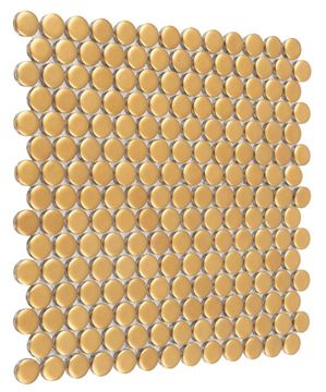 DUNIN PENNY & TWIG mozaika 27,2x27,4(pr.1,9)cm, mat, gold MISS PENNY GOLD mat Obrázek - fotka