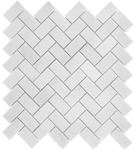 DUNIN BLACK & WHITE mozaika 28,5x30,5(2,4x4,8)cm, lesk, white