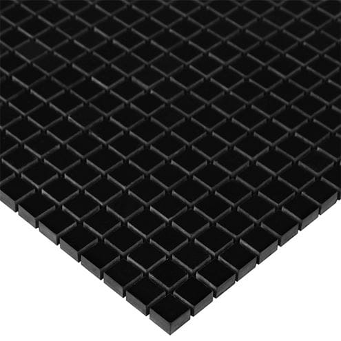 DUNIN BLACK & WHITE mozaika 30,5x30,5(1,5x1,5)cm, lesk, black PURE BLACK 15  Obrázek - fotka